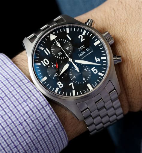 iwc pilot chronograph 3777 review|iwc flieger chronograph.